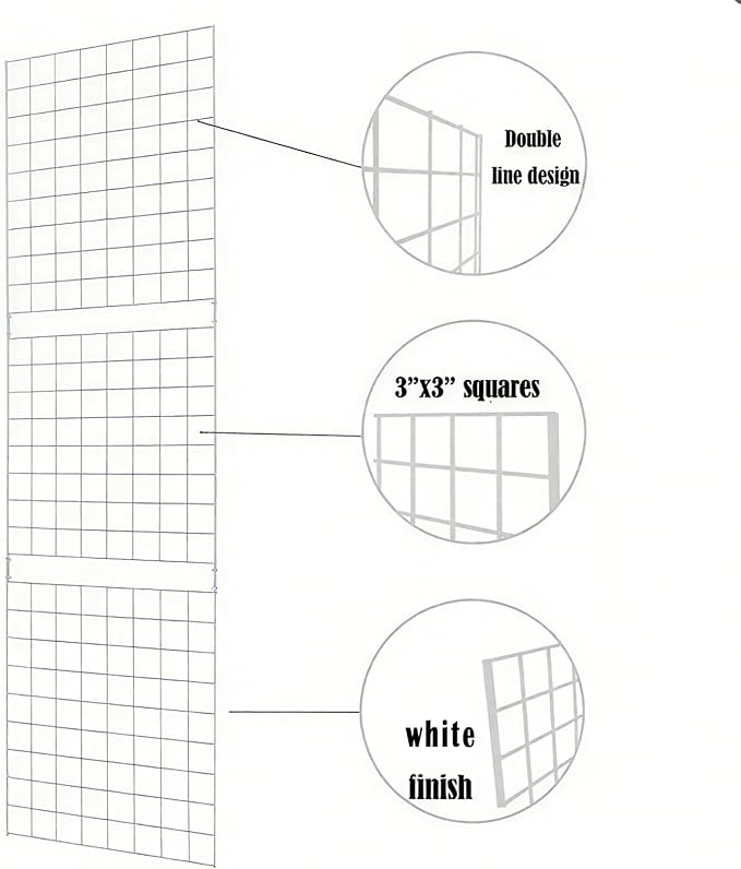7RiversART Grid Wall Commercial Grade Gridwall Panels – Heavy Duty Grid Panel - Image 4