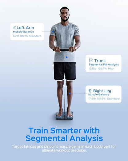 Tychesy Smart Pod Scale for Full Body Composition, 8-Sensor Smart Analyzer - Image 5