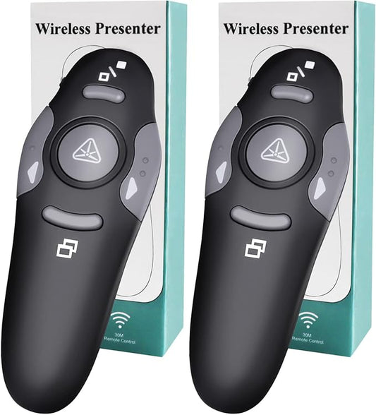 Wireless Presentation Clicker for PowerPoint, Wireless Presenter Remote by CLIKBUTM%C2%AE
