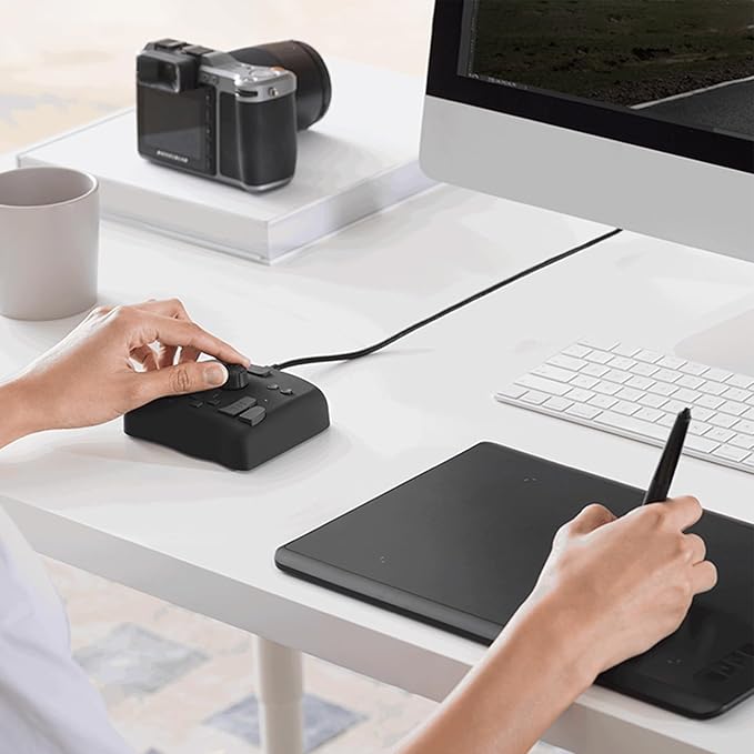 TourBox NEO - Customizable Editing Controller, Photo Color Grading Illustration - Image 11