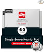 illy Coffee K Cup, Pods for Keurig Machines, Forte Dark Roast, 100% Arabica by illy