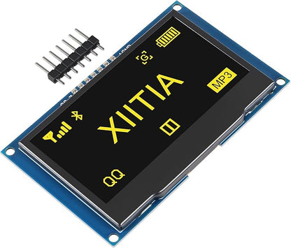 XIITIA 2pcs 2.42 inch 128x64 OLED LCD Display Module SSD1309 7 Pin SPI/IIC I2C - Image 6