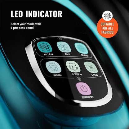 PurSteam SteamTech Elite 1750W Steam Iron, Digital Temp Control & LED Display - Image 4