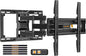 Perlegear Full Motion TV Mount for 26-74 inch TVs, Height Adjustable by Perlegear