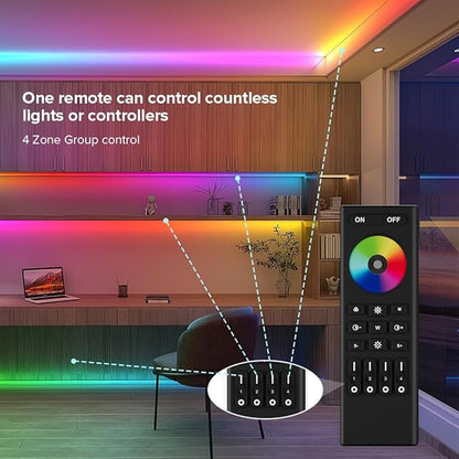 BTF-LIGHTING 2.4G WiFi DR04W SPI RGBW Controller RC03RF RF Remote Tuya - Image 5
