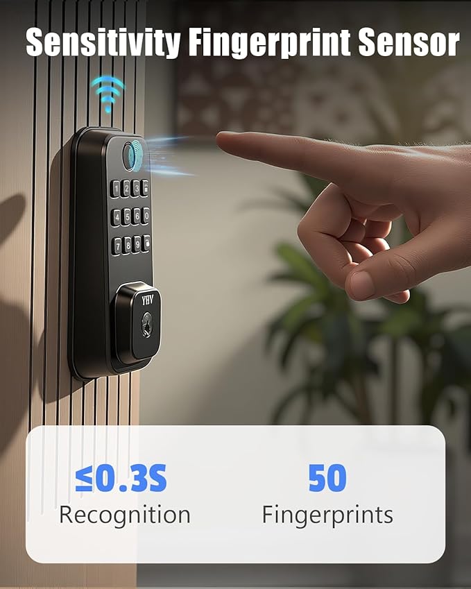 Keyless Entry Smart Door Lock - Image 3