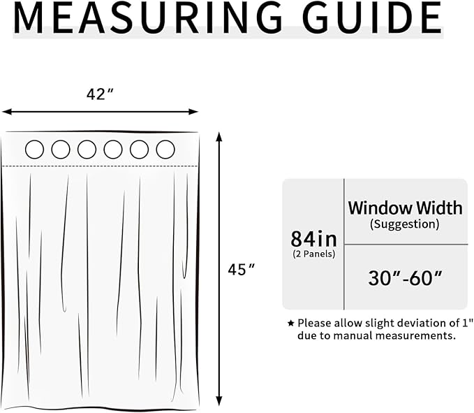 Easy-Going Blackout Curtains for Bedroom, Solid Thermal Insulated Grommet and - Image 7