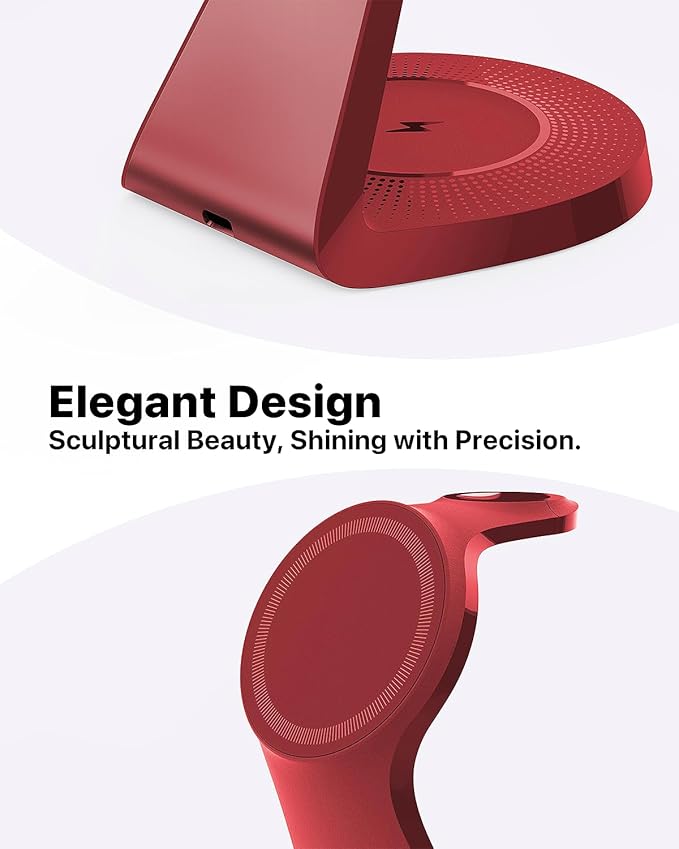 3 in 1 Charging Station for Apple Devices, Mag-Safe Charger Stand Fast Charging - Image 4