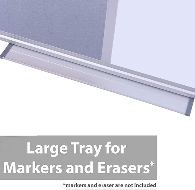 36 x24 inch Cork & Dry Erase Combo Board - Image 3