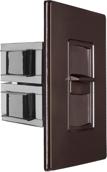 OSD Audio 100W Sleek, Minimalist Design in Wall Volume Control, Slider Brown by OutdoorSpeakerDepot