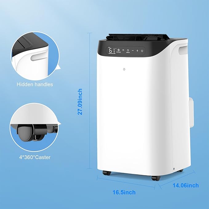 14000 BTU Portable Air Conditioner and Heater - Image 9