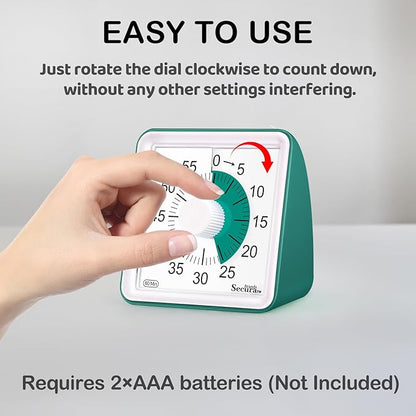 Secura 60 Minute Essential Visual Timer - Image 3