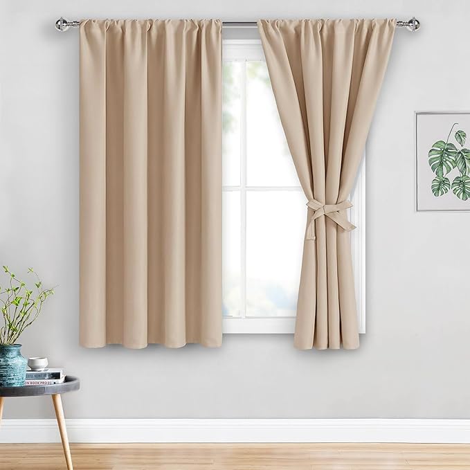 JIUZHEN Blackout Curtains for Bedroom by JIUZHEN