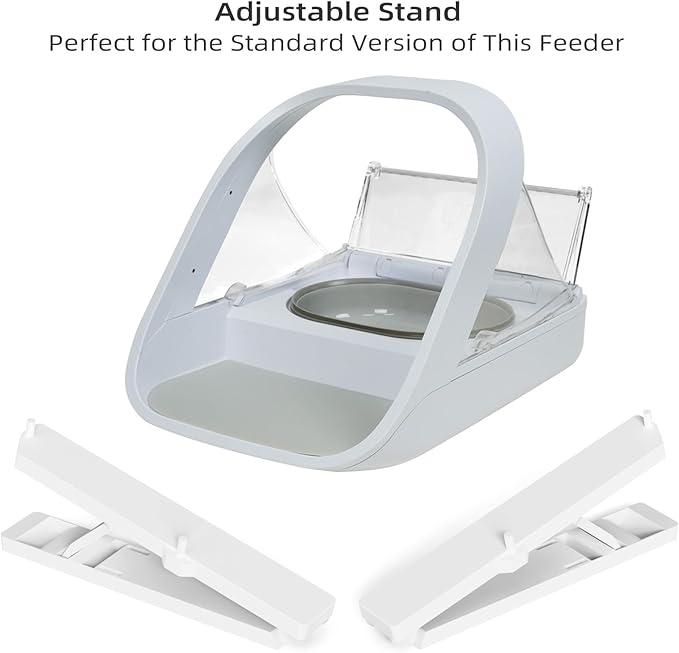 Adjustable Stand for Automatic Microchip Cat Pet Feeder, 0-20° Adjustable Angle - Image 5