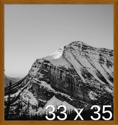 Frame It Easy 33 x 35 Hazel Wood Frame by FrameItEasy