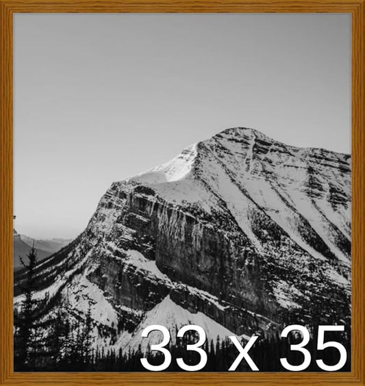 Frame It Easy 33 x 35 Hazel Wood Frame by FrameItEasy