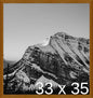 Frame It Easy 33 x 35 Hazel Wood Frame by FrameItEasy