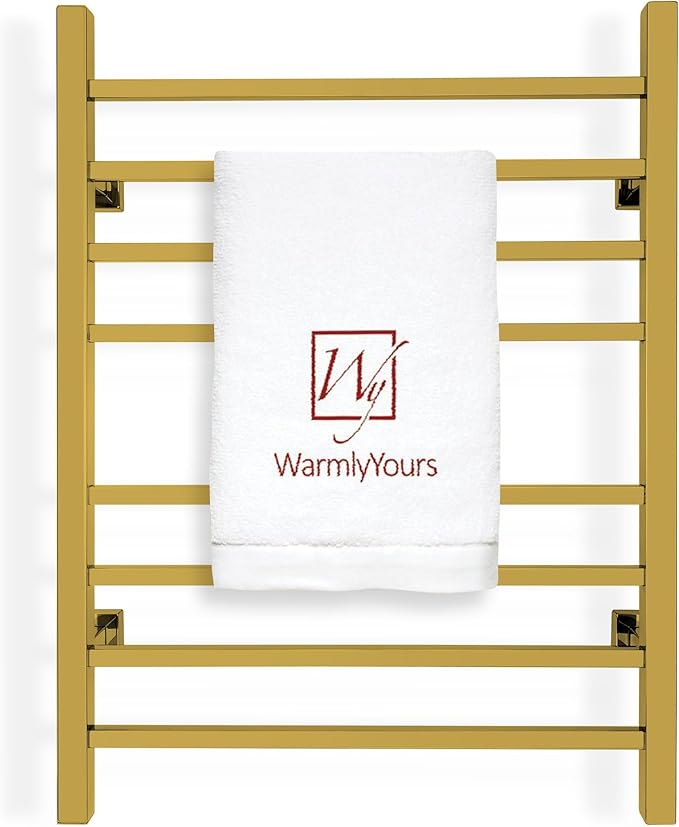 WarmlyYours Heated Towel Rack for Bathroom by WarmlyYours