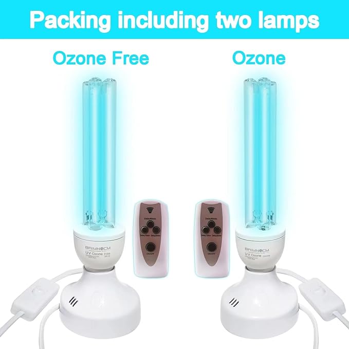 BAIMNOCM 50 Watt UV Light Sanitizer, UVC Germicidal Lamp - Image 2