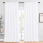 NICETOWN White Bedroom Curtain Panels by NICETOWN