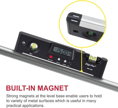 Digi-Pas DWL200 Electronic Torpedo Level, Protractor, Angle Gauge, Angle Finder - Image 4