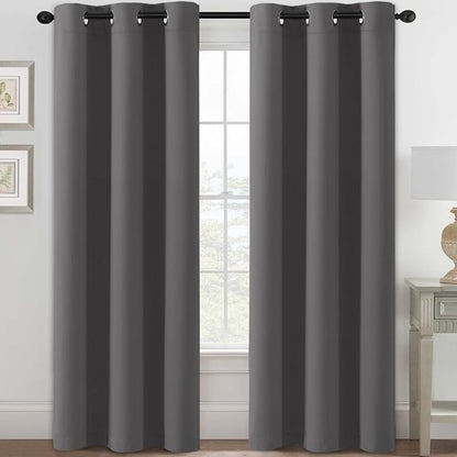 H.VERSAILTEX Blackout Curtains for Bedroom Thermal Insulated Room Darkening by HVERSAILTEX