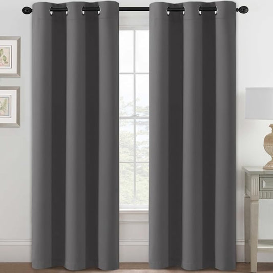H.VERSAILTEX Blackout Curtains for Bedroom Thermal Insulated Room Darkening by HVERSAILTEX