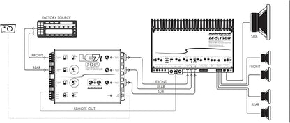 AccuBASS 6-Ch Line Out Converter Kit - Image 3