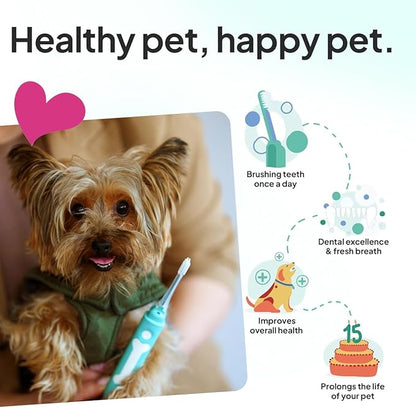 Dog Toothbrush | Innovative Eletrolytic Technology | Improves Oral Health & - Image 4