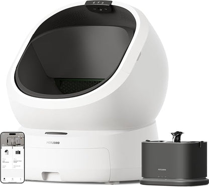 Bundle of PETLIBRO Luma Automatic Cat Litter Box + PETLIBRO Upgrade Cat Water by PETLIBRO