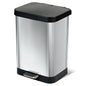 Glad GLD-74506 Stainless Steel Step Trash Can by GladTrashFoodStorage