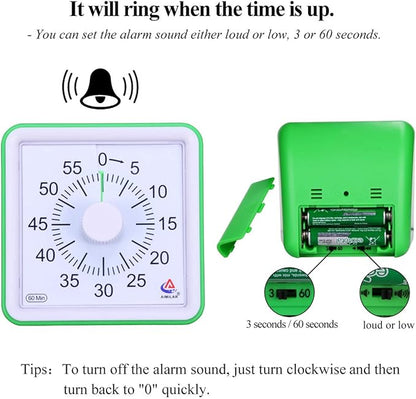 AIMILAR 60 Minute Visual Timer - Image 5