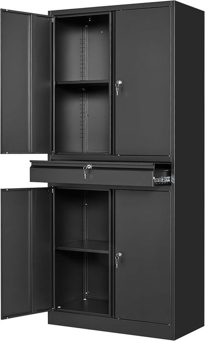 Yizosh Metal Garage Storage Cabinet by Yizosh