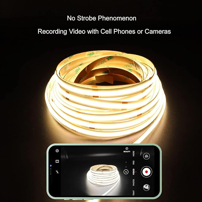 20ft COB LED Strip Lights - Image 5