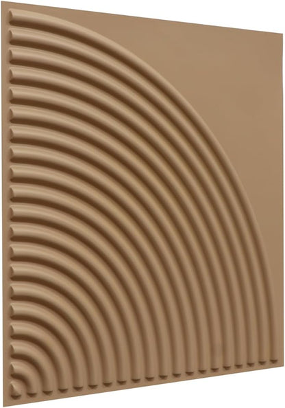 From Plain To Beautiful In Hours 9002 Arc Swell PVC 12 in x 12 in Peel and - Image 2