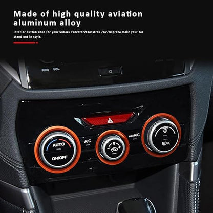 Auovo AC Climate Control Knob Outer Ring Covers Accessories - Image 5