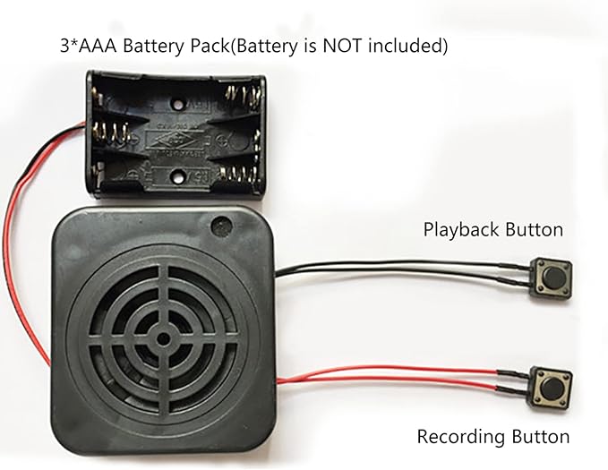 Voice Recording Box, 2/4 Minutes 3W DIY Voice Recording Box Playback Module - Image 6