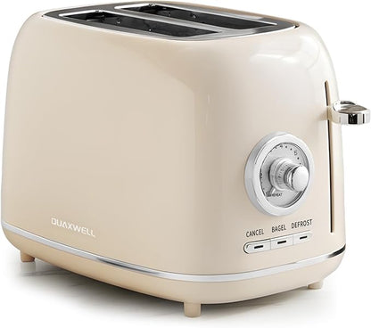 2-Slice Toaster, Wide Slots, 7 Bread Shade Settings, Stainless Steel, and by Unknown
