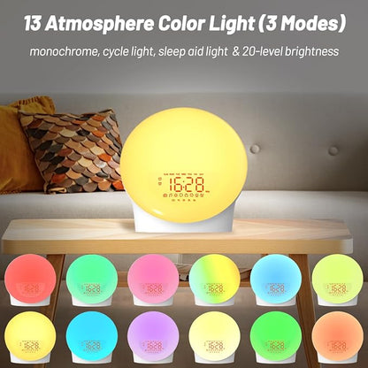 iEasy Wake up Light Sunrise Alarm Clock - Image 5