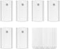 Universal Frame Hanger, 6 Plastic Picture Hangers, 16 Large Removable Adhesive by JELLYSUB