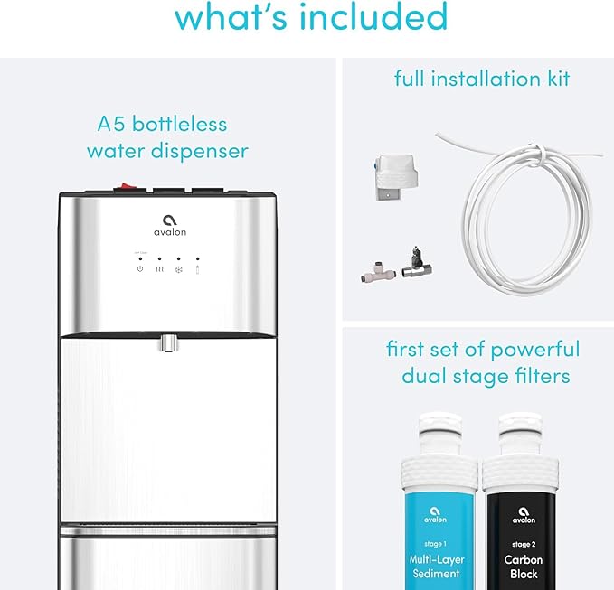 Avalon Self Cleaning Bottleless Water Cooler Water Dispenser - Image 7
