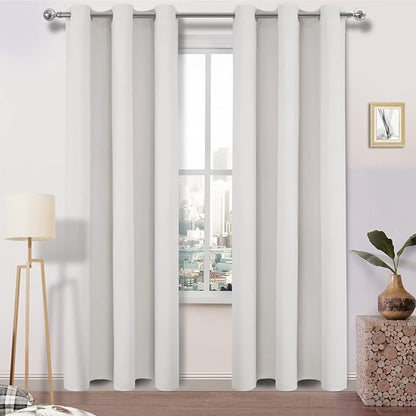 DWCN Room Darkening Curtains for Bedroom, Thermal Insulated Privacy Grommet by DWCN
