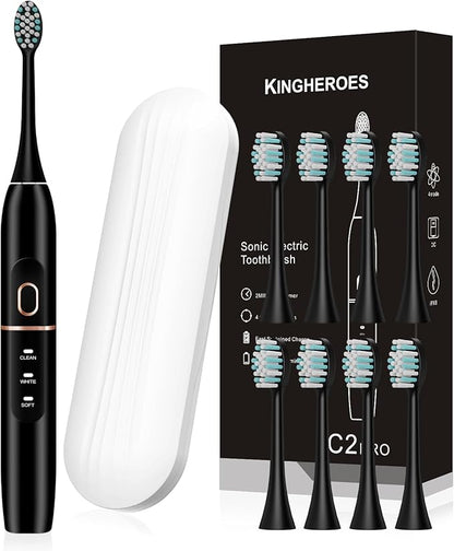 kingheroes Electric Toothbrush Set, Comes by KingheroesOralCare