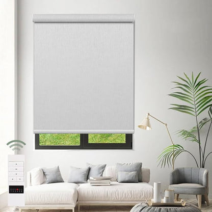 Zshine Motorized Blackout Window Blinds Customize Width Remote Control Wireless - Image 6