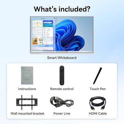 70 Inch 4k Smart Board Touch Screen Interactive whiteboard, 40 Point Touch - Image 7