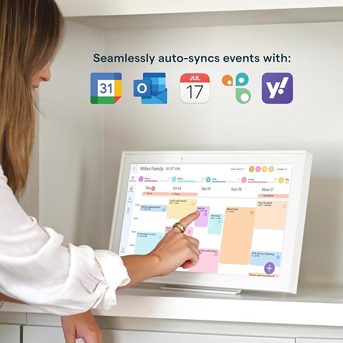 Skylight Calendar: 15-inch Wall Planner Digital Calendar & Chore Chart - Image 2