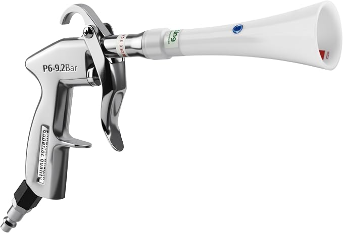 Tornado Dry Cleaning Gun with Brass Adjustable Air Flow Nozzle, Air Blower Gun by GOCCIDA