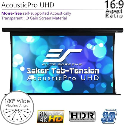 Saker Tab-Tension AcousticProUHD, Acoustically Sound Transparent Motorized - Image 5