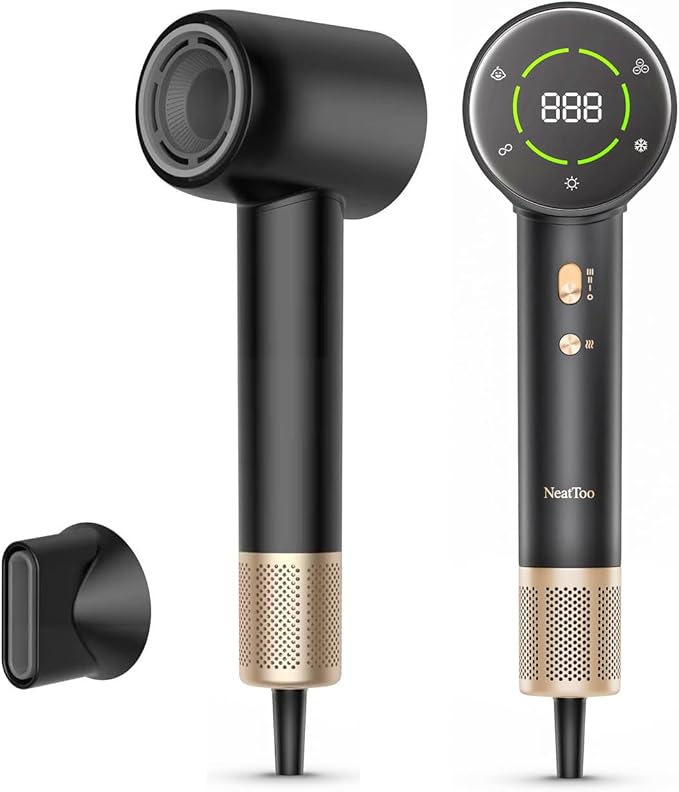 NeatToo Turbo Pro Hair Dryer | 3 Speed Settings by NeatToo