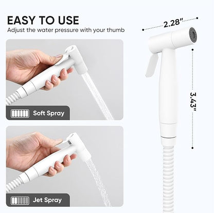 Arofa Matte White Bidet Sprayer - Image 4